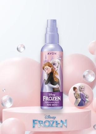 Дитяча ароматичний спрей для тіла avon frozen ,100мл