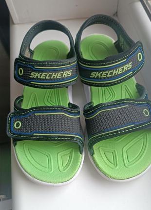 Сандалии, босоножки skechers hypno-splash 3.0 р.34 уст. 22.5 см2 фото