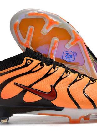 Бутси nike air zoom mercurial vapor xv fg  помаранчеві найк вапор футбольне взуття з шипами для гри у футбол помаранчевого кольору6 фото