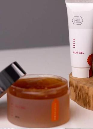 Holy land aloe gel зволожуючий заспокоюючий гель алое для обличчя навколо очей