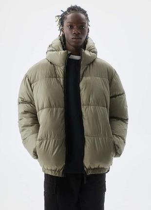 Куртка pull&bear (s,m,l) stwd puffer jacket оригінал нова демісезон2 фото