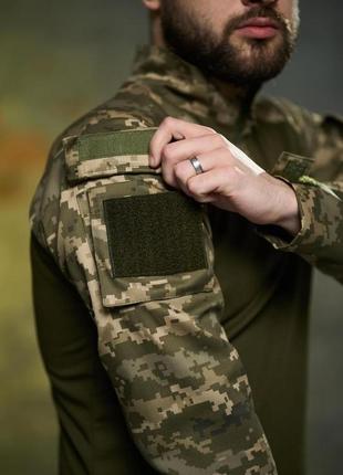 Тактична військова сорочка убакс для військовослужбовців,піксельна демісезонна кофта убакс усі розміра9 фото