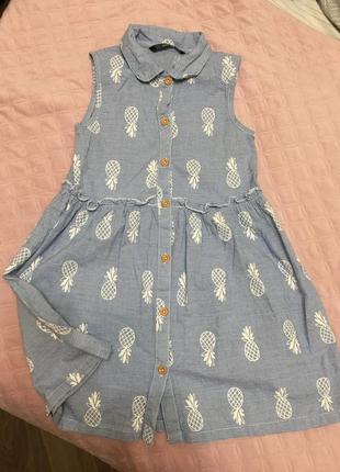 Сукня літо на дівчинку  5-6 років