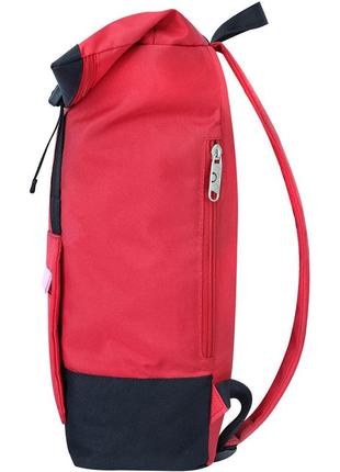 Рюкзак роллтоп bagland holder 25 л. червоний/чорний (0051666)2 фото