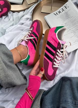 Adidas gazelle x gucci