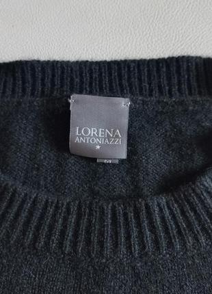 Lorena antoniazzi! оригінал! кашеміровий джемпер светер2 фото