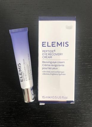 Восстанавливающий пептидный крем для век elemis peptide4 eye recovery cream