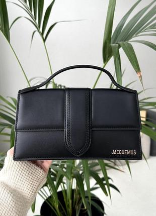 Женская кожаная сумка jacquemus  le grand bambino