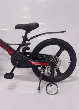 Детский двухколесный облегченный магниевый велосипед от 7 лет на 20 дюймов mars evoultion черный5 фото