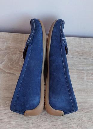 Кожаные мокасины clarks4 фото