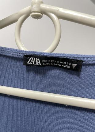 Топ в рубчик zara s2 фото