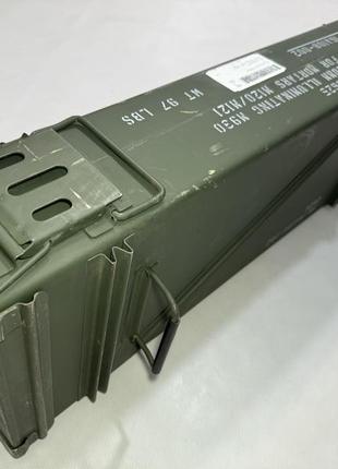 Металевий ящик від 120-мм мін, m120/m121, usa, 2024р, трофей від зсу!
