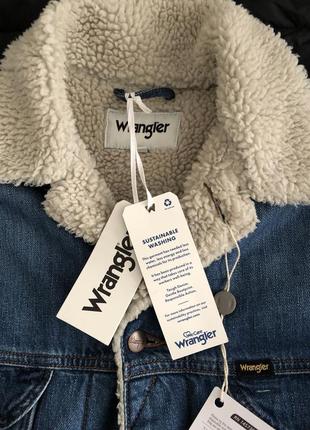 Куртка джинсовая wrangler, размер m3 фото