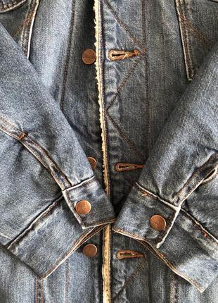 Куртка джинсовая wrangler, размер m7 фото