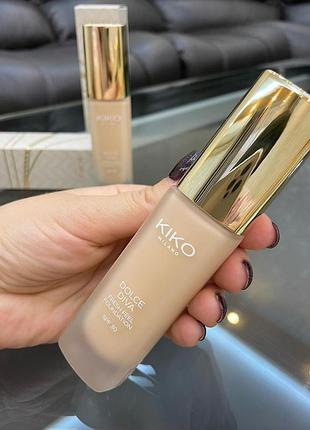 Тональна основа kiko milano dolce diva