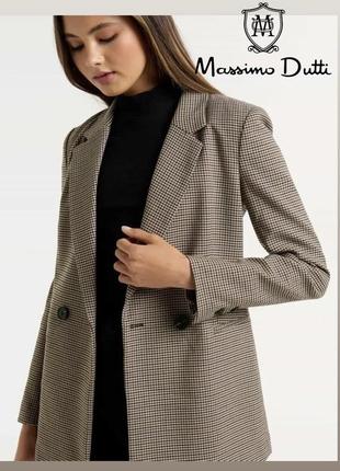 Стильный качественный пиджак от massimo dutti