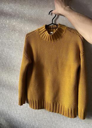 Свитер горчичный желтый o’stin