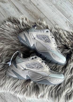 Nike m2k tekno grey2 фото