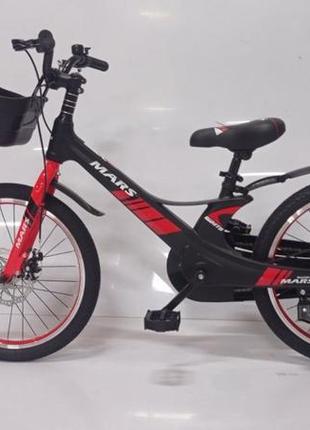 Детский двухколесный облегченный магниевый велосипед от 7 лет на 20 дюймов mars-2 evoultio красный2 фото