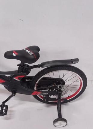 Детский двухколесный облегченный магниевый велосипед от 7 лет на 20 дюймов mars-2 evoultio красный10 фото