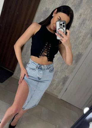 Спідниця джинсова sexy 10