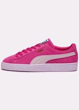 Оригінальні замшеві кеди puma suede classic xxi trainers / 374915863 фото