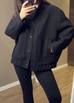 Женский бомбер zara