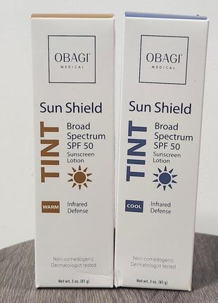 Сонцезахисний крем з тоном obagi medical  spf 501 фото