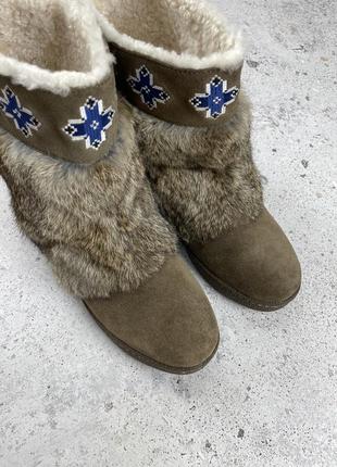 Tory burch snow boots women’s женские ботинки оригинал, moon boot3 фото