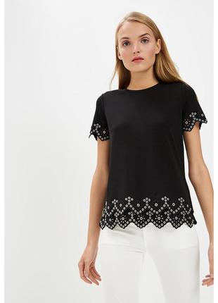 Чорна кофта футболка блузка