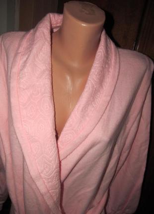 Увага!!! розпродаж!!! новий тепленький флісовий  ніжний халат на пишні форми4 фото