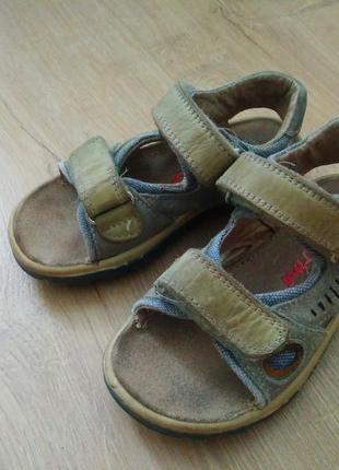 Шкіряні босоніжки/ шкіряні босоніжки nature