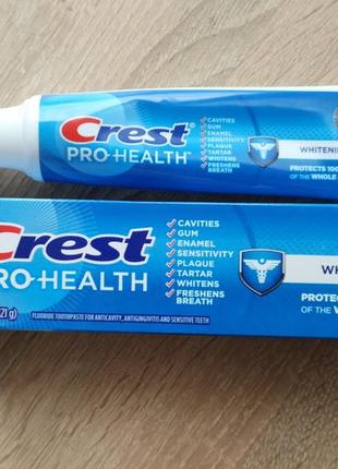 Відбілююча зубна паста crest pro-health whitening3 фото