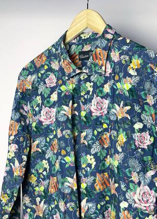 Christian lacroix paris floral shirt2 фото