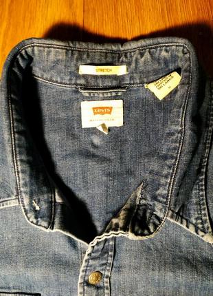 Рубашка джинсовая мужская levis8 фото