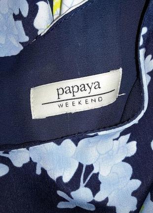 Платье миди в цветочный принт p.16 papaya6 фото