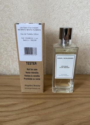 Angel schlesser intimate white flowers, edt, оригінал, 95-96/100