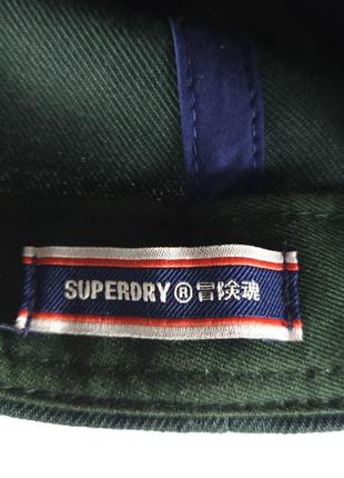 Кепка superdry graphic b-boy, зеленая, универсальный размер, состояние новой8 фото