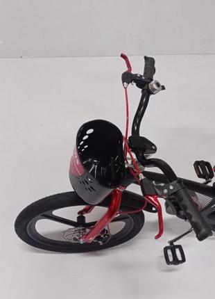 Детский двухколесный облегченный магниевый велосипед от 7 лет на 20 дюймов mars черный6 фото