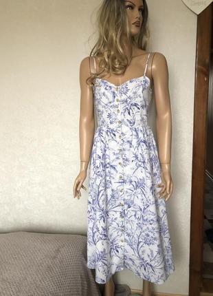Сукня міді бавовняна h&m р.125 фото