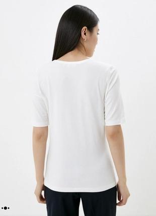 Біла базова футболка gerry weber2 фото