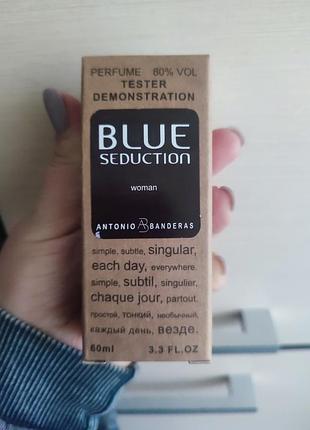 Antonio banderas blue seduction tester lux женский 60 мл