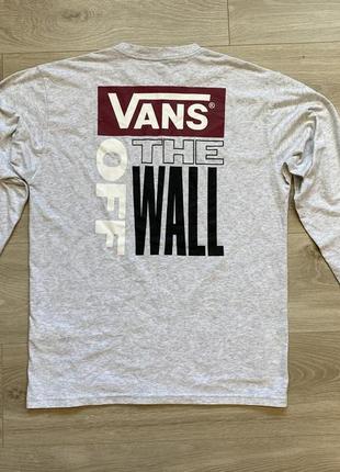 Футболка с длинным рукавом vans off the wall лонгслив