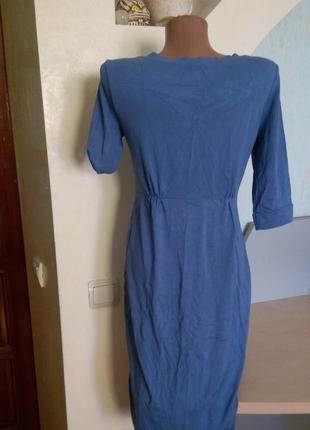 Трикотажное голубое платье от isabеlla oliver4 фото
