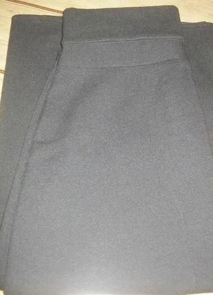 Теплая, зимняя длинная стильная черная юбка на худенькую девушку.xs-s1 фото