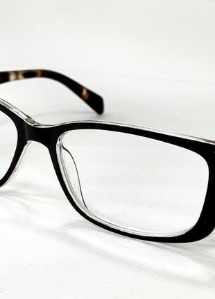 Корректирующие женские очки шоколадные1 фото