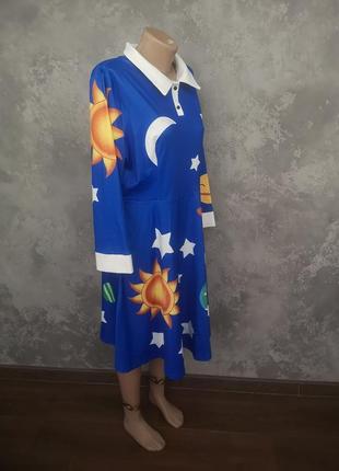 Карнавальный костюм платье звезды планеты ведьма хелоуин хэлоуин косплей маскарад5 фото