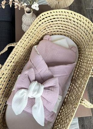 Двосторонній конверт-плед + подушечка