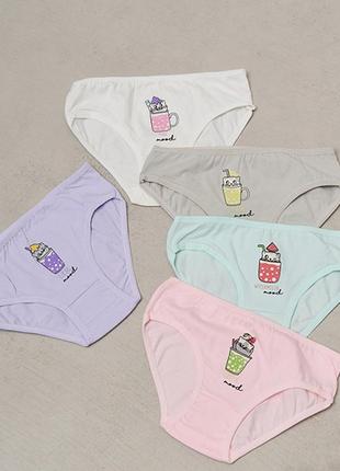 Трусикі для дівчинки коктелі 15020 - 5 шт.