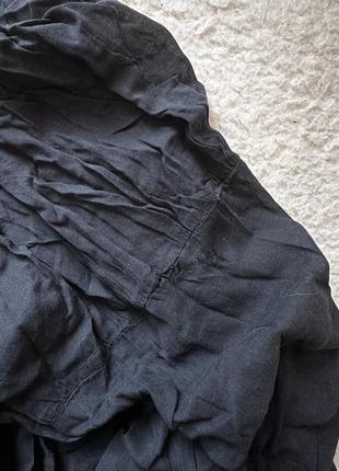 Черное легкое макси платье florence &amp; fred из Англии, 100% хлопок6 фото